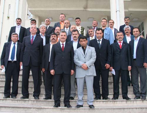 Ba�kan H.Tuna Mazbatas�n� ald�