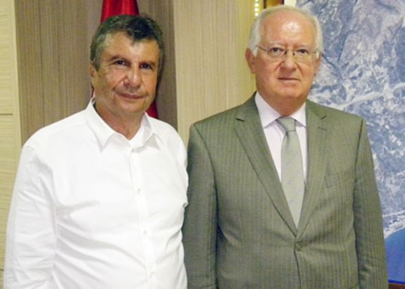 İstemihan Talay’dan Başkan Yıldırım’ı Ziyaret etti