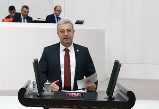 CHP MERS�N M�LLETVEK�L� ALPAY ANTMEN BOZYAZI�DAK� ARAZ� MA�DUR�YET�N� MECL�SE TA�IDI