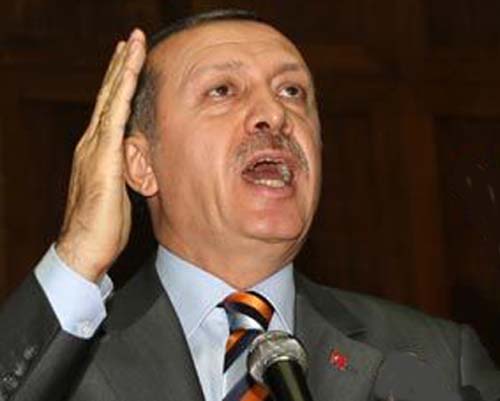 Ba�bakan AKP�nin 3. Kongresinde yine CHP ile MHP�yi hedef ald�