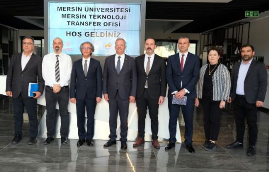 Mersin �niversitesi heyetinden MTOSB�ye ziyaret