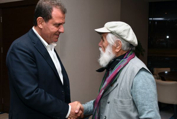 BA�KAN SE�ER, ASIRLIK �INAR ETEM �ALI�KAN �LE B�R ARAYA GELD�