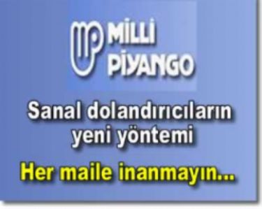 Milli Piyango’dan vatanda�lara uyar� 