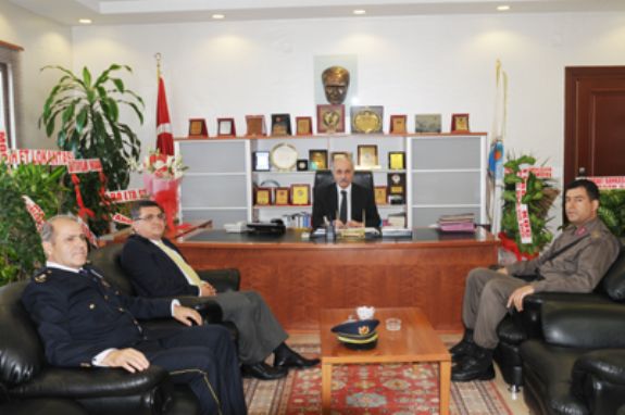 Yenişehir İlçe yöneticilerinden  Genç’e ziyaret 