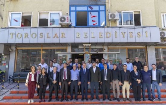 Ba�kan Se�er�den il�e belediye ba�kanlar�na ziyaret