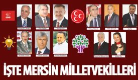 İşte Mersin Milletvekilleri