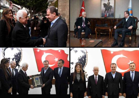 KKTCN�N ���NC� CUMHURBA�KANI DERV�� ERO�LU, BA�KAN SE�ER� Z�YARET ETT�