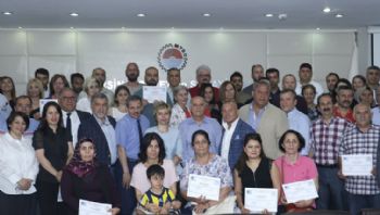 Girişimciler sertifikalarını aldı