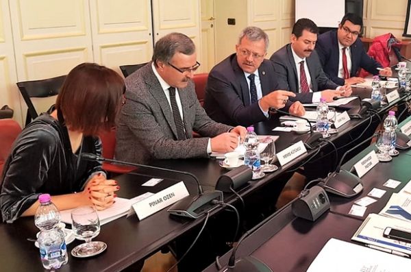 Sabri Tekli, TBMM Sanayi Komisyonu ve OSB�K ile �talya�da incelemelerde bulundu