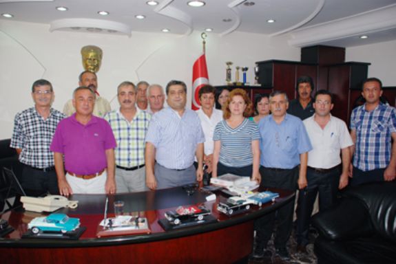 CHP Milletvekili Öztürk Şoförler Odasını ziyaret etti