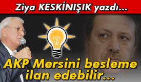 AKP Mersin�i �BESLEME�ilan edebilir