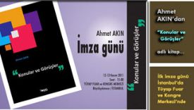 Ahmet Ak�n�dan �Konular ve G�r��ler� adl� kitap