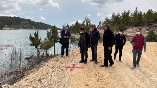 �G�LNAR MES�RE ALANINA KAVU�UYOR� G�LNAR YASSIBA� G�LET� MES�RE ALANI �N �ALI�MALARI TAMAMLANDI