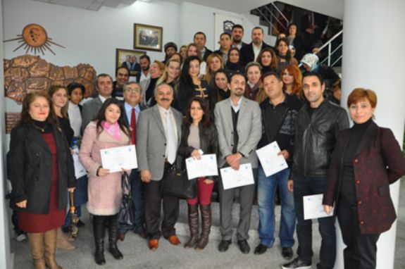 Girişimciler sertifikalarını aldı