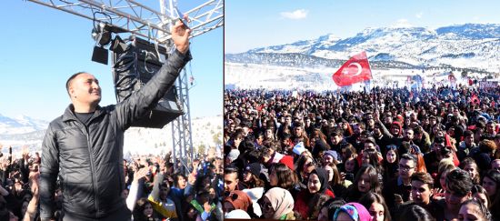 TOROSLAR�IN Z�RVES�NDE �2. KAR FEST�VALݔ HEYECANI