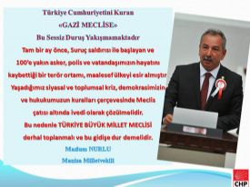 CHP Manisa Milletvekili Mazlum Nurlu 