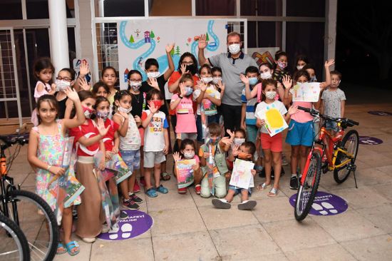 MERS�N B�Y�K�EH�R, �AVRUPA HAREKETL�L�K HAFTASI�NDA �OCUKLAR ���N RES�M YARI�MASI D�ZENLED�