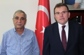 AP GENEL BAŞKANI PROF.DR VECDET ÖZ’DEN BAŞKAN SARIYA ZİYARET