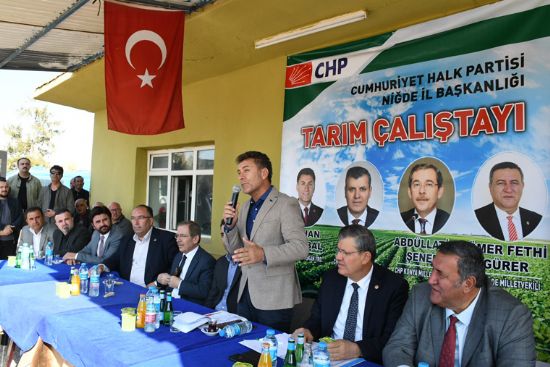 CHP Milletvekilleri Ni�de�de �retici ve yeti�tiricilerle bulu�tular