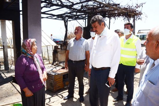 Ba�kan K�l�n�: � Yang�n�n A�t��� Yaralar� El Birli�i ile Saraca��z�