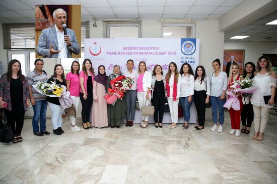 AKDEN�Z BELED�YESݒNDEN  MEME KANSER� FARKINDALIK SEM�NER�