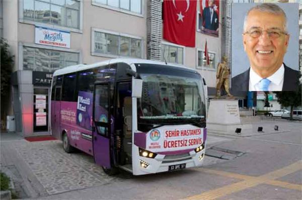 Halk istedi Ba�kan Tarhan uygulad�; �ehir Hastanesi�ne �cretsiz servis 