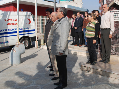 �of�rler Odas�ndan 10 Kas�m duyarl�l���. 