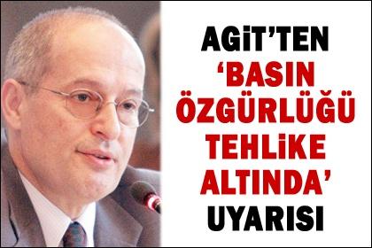 AG�T�ten �Bas�n �zg�rl��� tehlike alt�nda� uyar�s� 