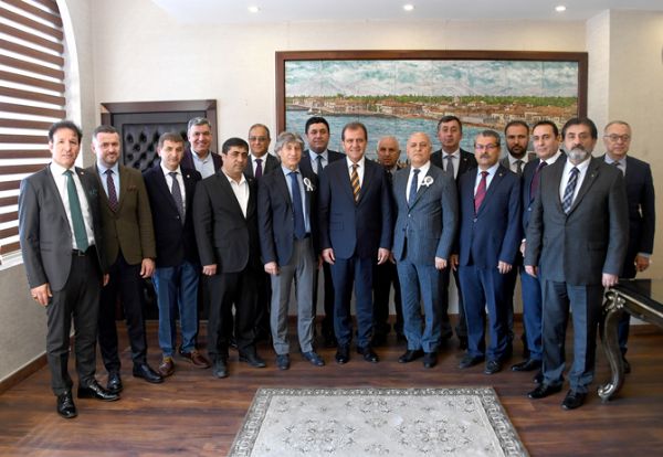 MTSO�DAN BA�KAN SE�ER�E HAYIRLI OLSUN Z�YARET�