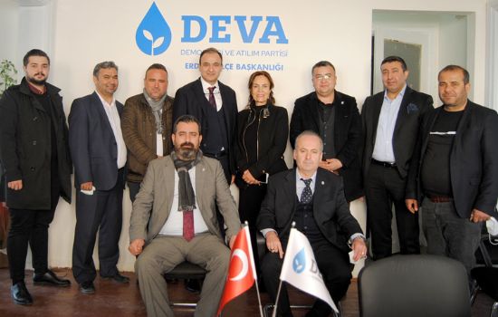 DEVA Partisi Mersin �l�e Ba�kanlar� Erdemli�de Bulu�tu