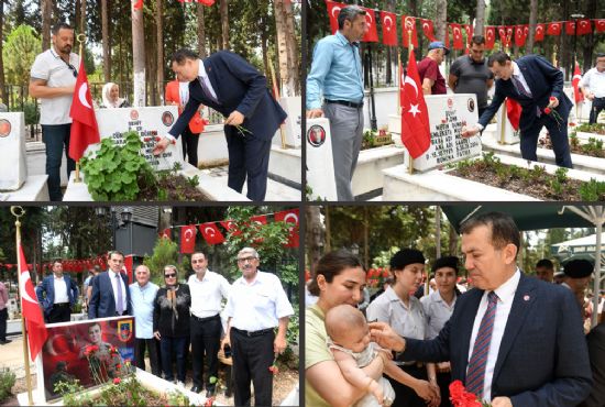 BA�KAN ABDULLAH �ZY���T, MERS�N �EH�TL��ݒN� Z�YARET ETT�