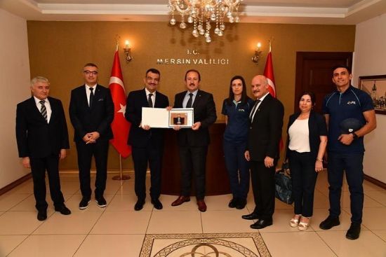  VAL� PEHL�VAN’LI  PTT�N�N 182. KURULU� YILD�N�M� VES�LES�YLE PTT MERS�N BA�M�D�R� VE HEYET�N�