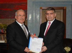 Otoğar İşletmecisi Şimşek grubu ile sözleşme imzalandı