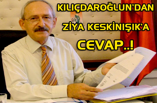 KILI�DARO�LUN�dan Ziya KESK�NI�IK�a Cevap