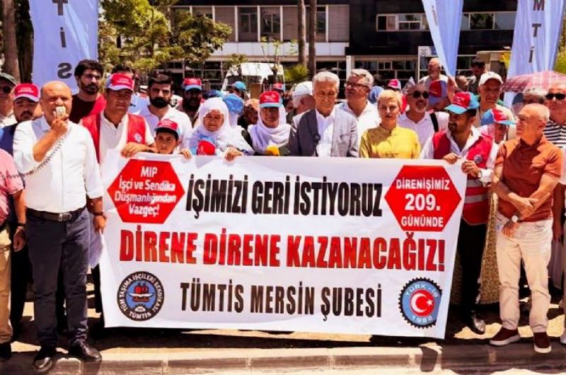 Liman işçileri 7 aydır direniyor