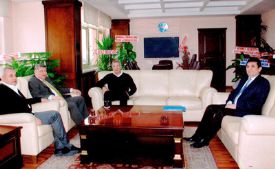 Başkan Tarhan’dan Mersin Emniyet Müdürüne ziyaret 