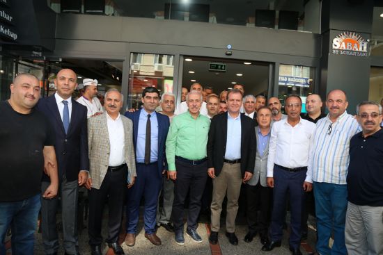 MERS�N �AR�I ESNAFI KENT Y�NET�C�LER�YLE BULU�TU