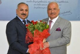 Mersin ESOB Başkanı Diçerden Başkan Kocamaz’a ziyaret