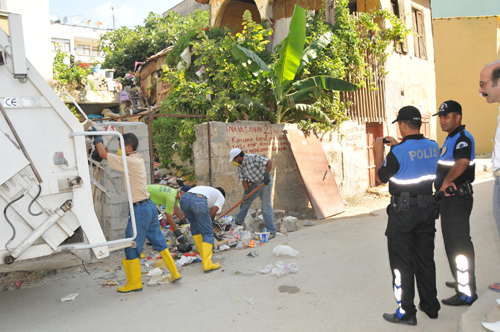 Akdeniz belediyesi  ��p evlerle m�cadelede kararl�