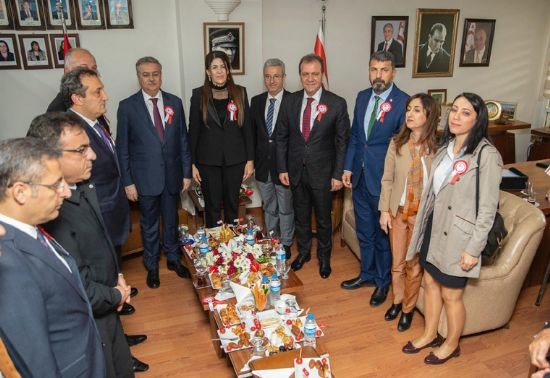 BA�KAN SE�ER, KKTCN�N 36. KURULU� YIL D�N�M� PROGRAMINA KATILDI