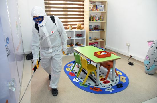  TOROSLAR�DA DEZENFEKTE �ALI�MALARI �ST SEV�YEDE