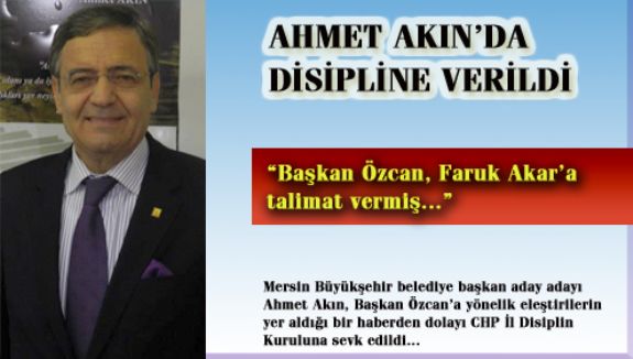 ÖZEL İSTEKLE DİSİPLİNE ! 