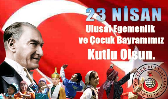 23 Nisan Kutlu olsun