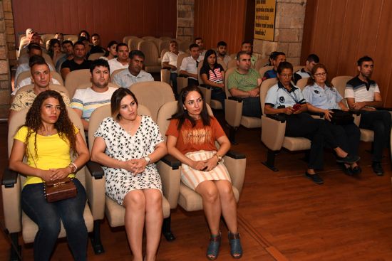  MERS�N B�Y�K �EH�R BELED�YES� BARI� G�N�NDE PERSONELE �FKE KONTROL E��T�M� VERD�