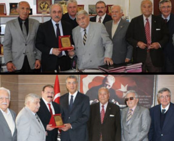 Kaya Mutlu, İbrahim Genç ve  Neşet Tarhan’ı ziyaret etti