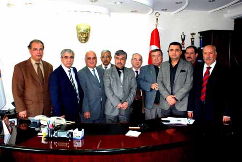 DP Mersin �l ve �l�e te�kilatlar� Veysel Sar��y� ziyaret etti