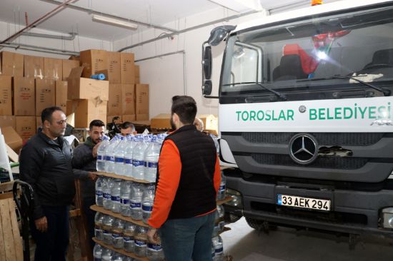 BA�KAN YILMAZ, AC�L DESTEK MERKEZݒN�N �ALI�MALARINI �NCELED�