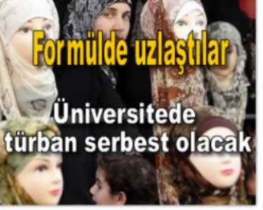 T�rban serbest �ar�af yasak 
