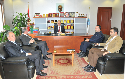 Kaymakam E.Sabri Kartal Ba�kan Gen�i ziyaret etti 