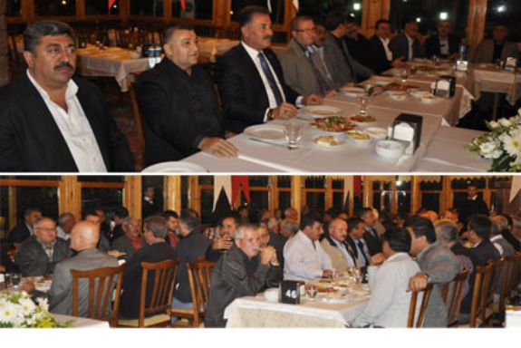 Başkan Tuna Muhatrlarla buluştu